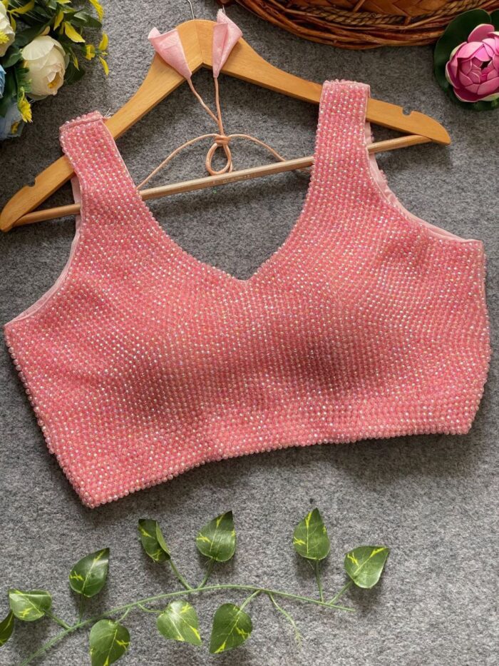 Pearl Moti Work Fancy Blouse