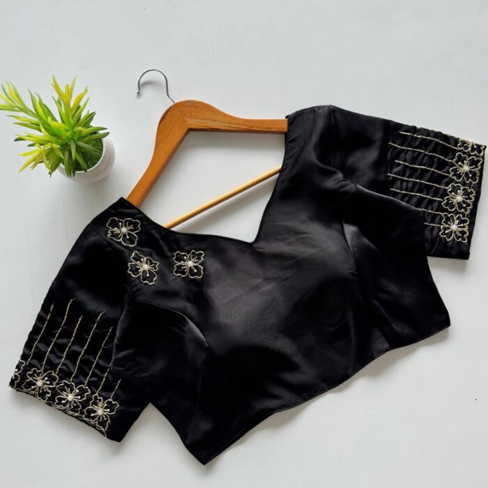 Silk Festival Wear Blouse